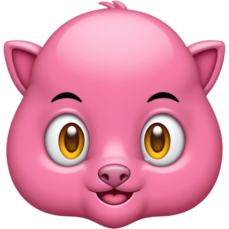 Różowy dzik emoji