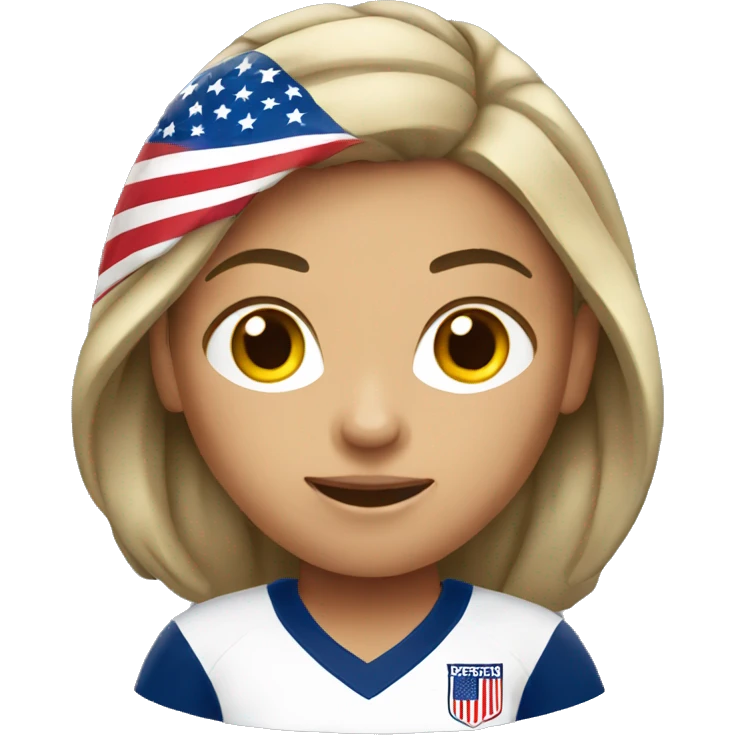 USA woman soccer emoji