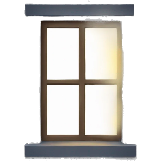 Night window emoji