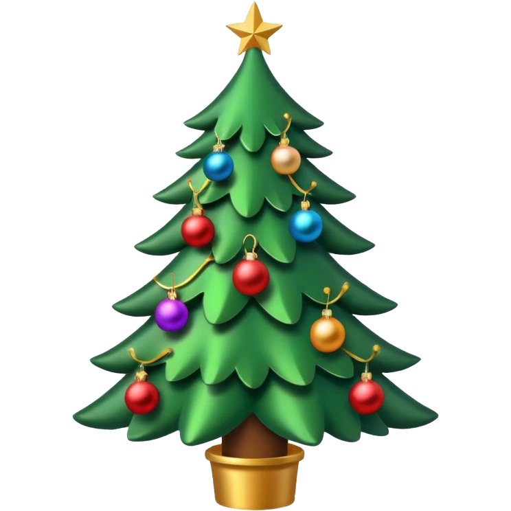 Christmas tree emoji