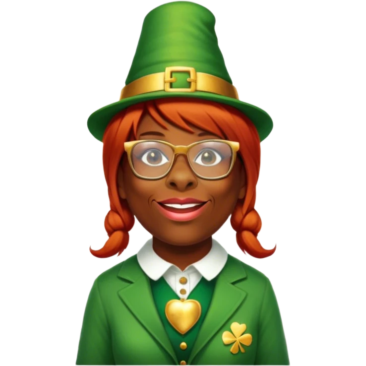 Celebratory Leprechaun emoji