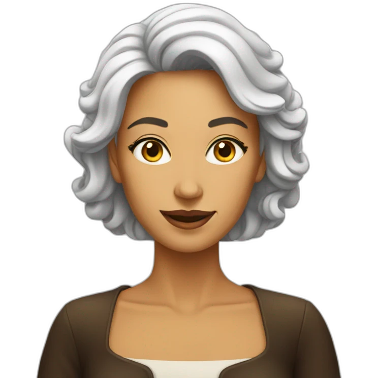 awesome lady emoji