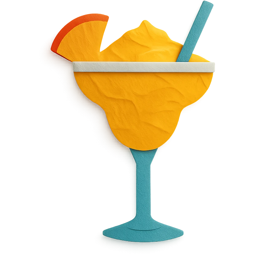 frozen mango margaritaw emoji