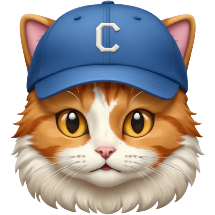 Gato de boné emoji