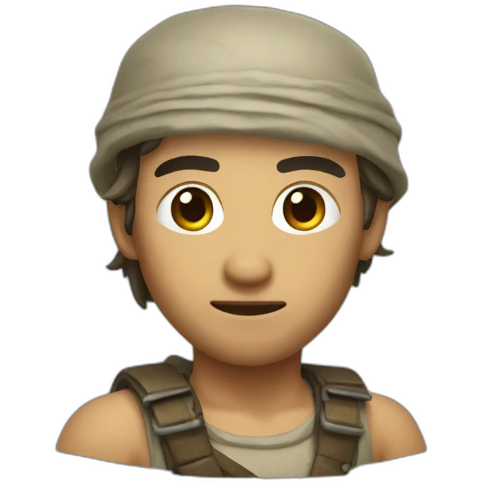 Desert island rogue AI emoji