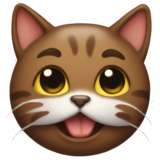 Poop cat emoji