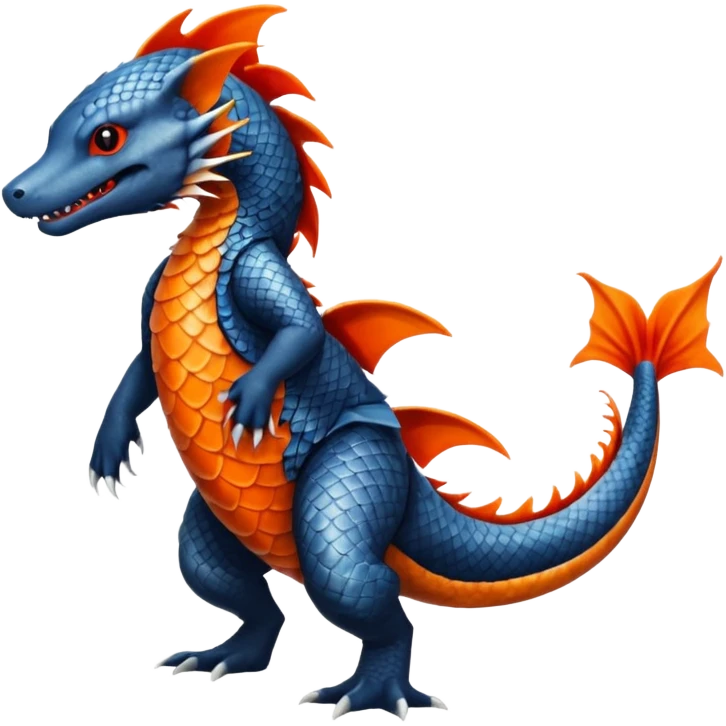 Koi-Sergal-Salandit, full body emoji