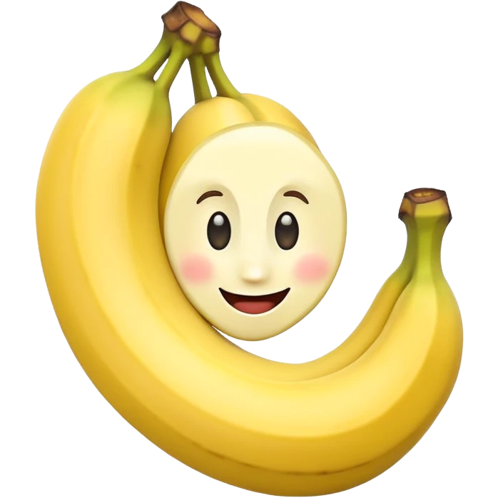 Banane mit gesicht emoji