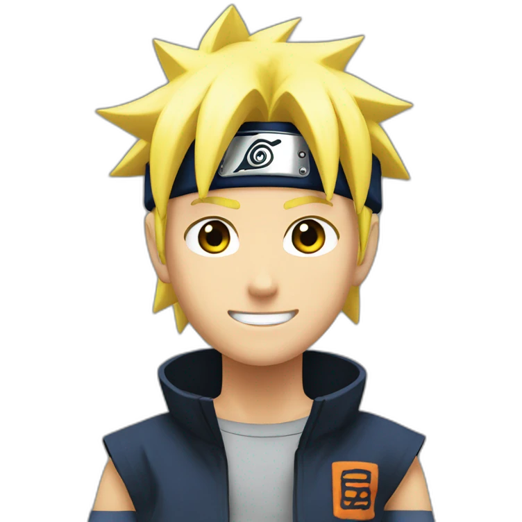 Naruto blond emoji