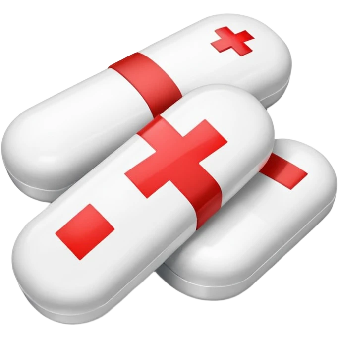 medicine and (cross negative sign above these) emoji