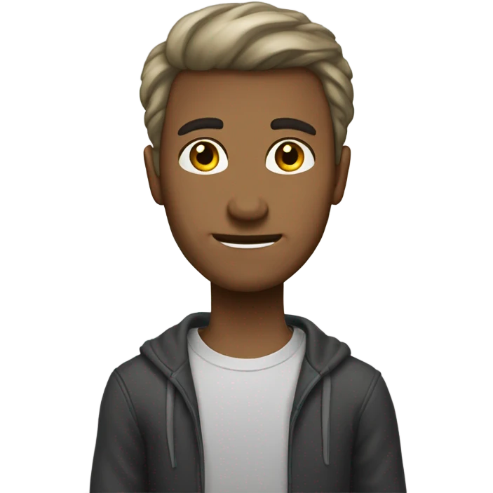человек с огурцом на глазах emoji
