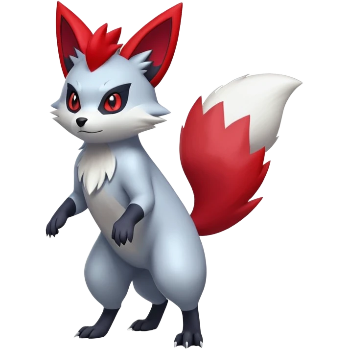 Zangoose-Zorua-hybrid (full body) emoji