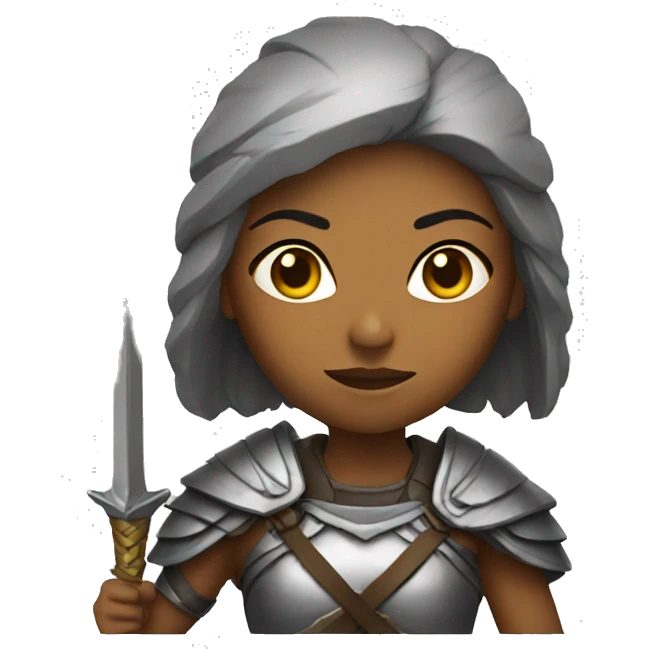 Woman warrior emoji
