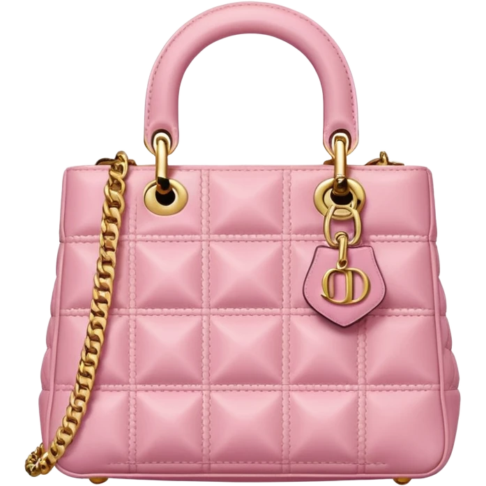 Pink Dior bag emoji