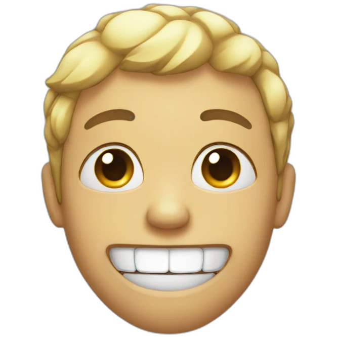 Having tears but smiling emoji