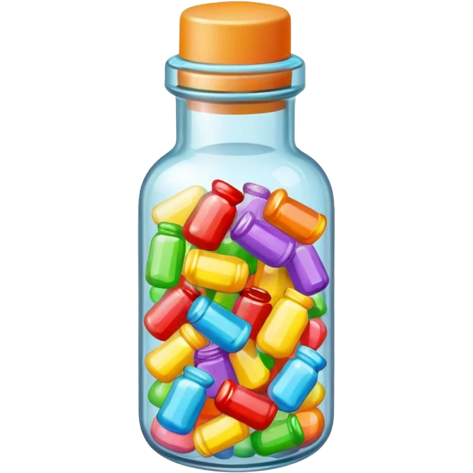 konpeito candy bottle emoji