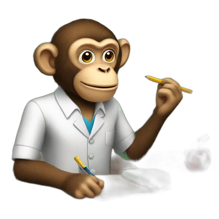 monkey teacher emoji