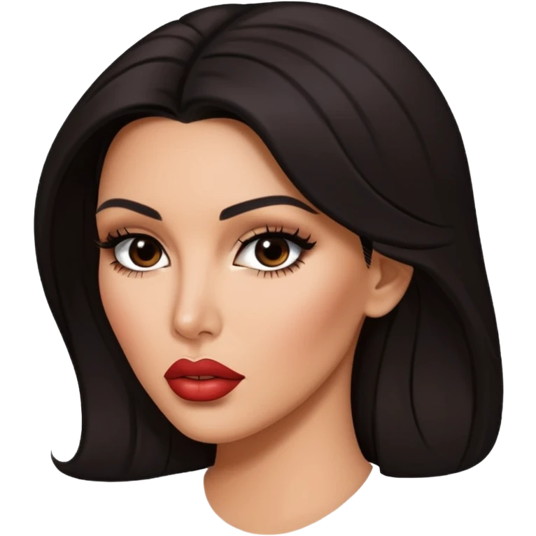 Kim Kardashians arches emoji