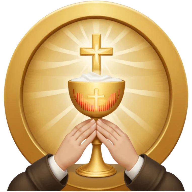 adoration and eucharist emoji