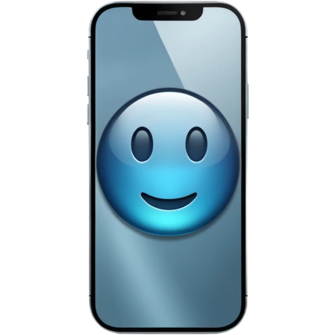 create an iphone 12 image emoji
