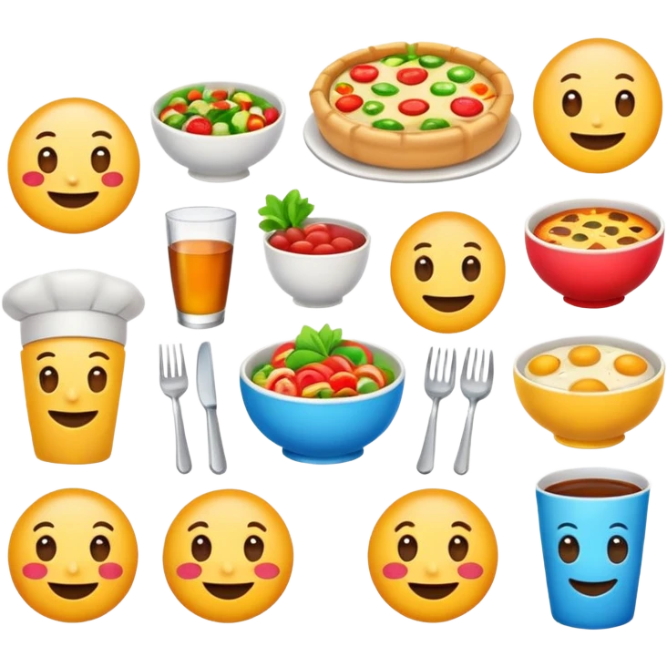 restaurant emojis emoji