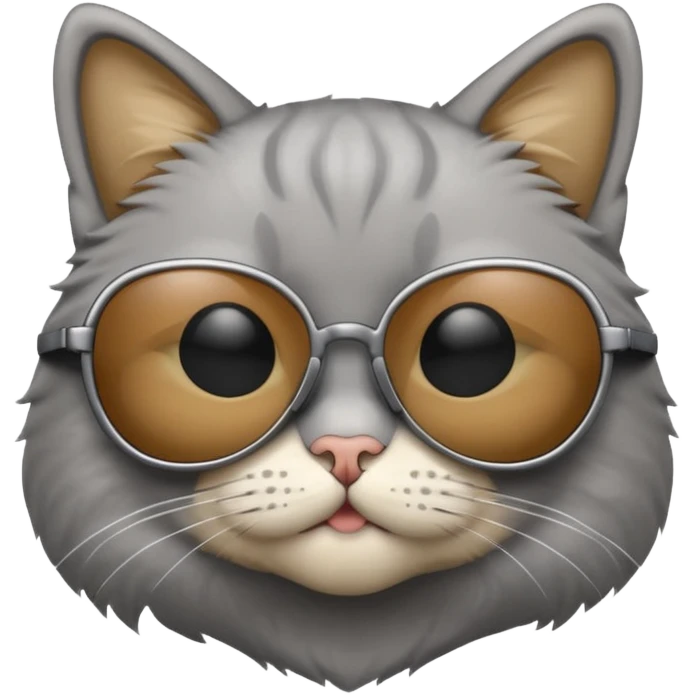 Cat wearing sunglasses emoji