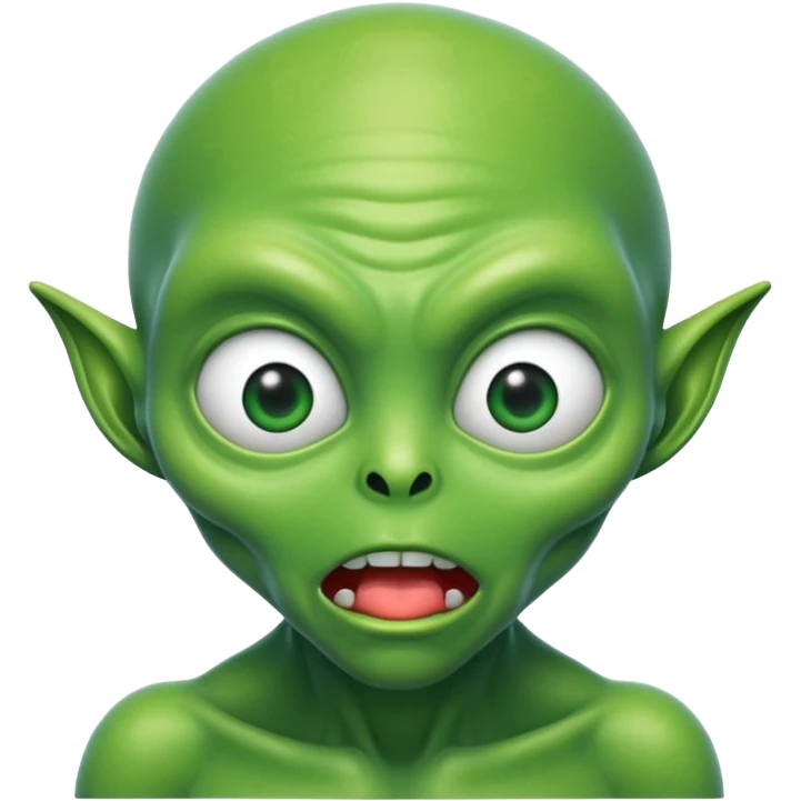alien hungry emoji