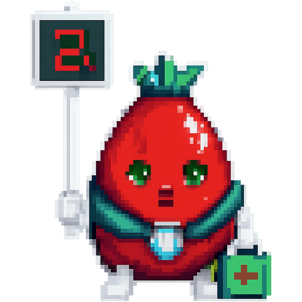 Make the sign, legs, and hands white while keeping the blood drop and the pixel art style the same. Remove the background. The original pixel art style does not support editing, so maintain the look as closely as possible. emoji