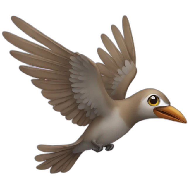 flying-bird emoji