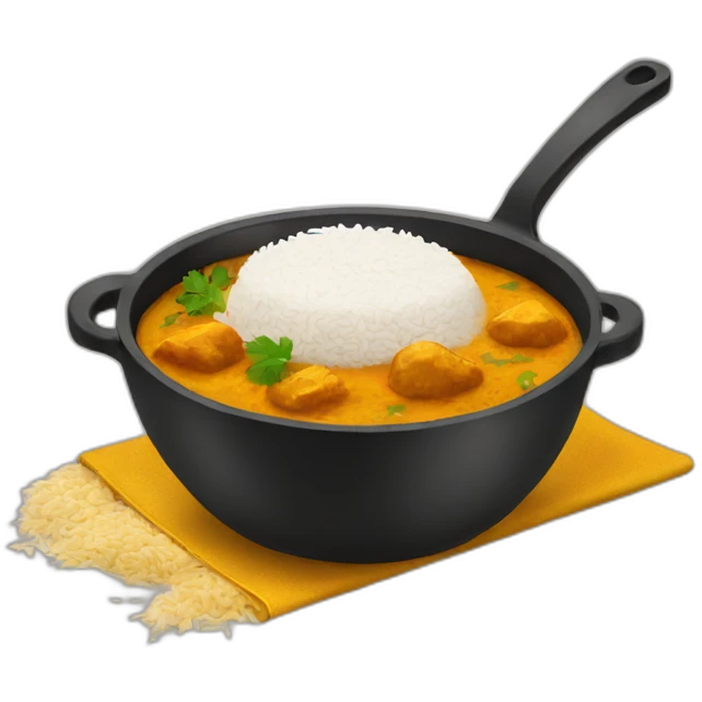curry and rice emoji