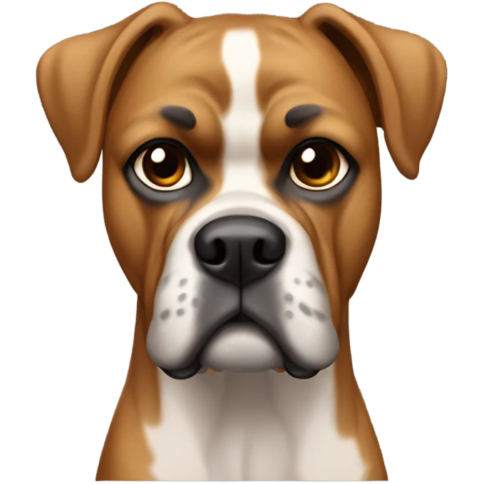 a boxer dog emoji