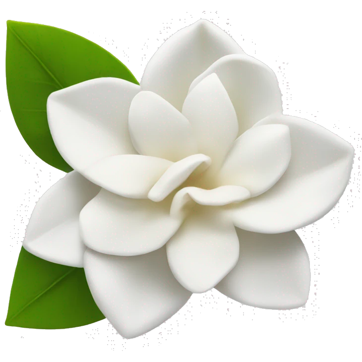Gardenia flower  emoji
