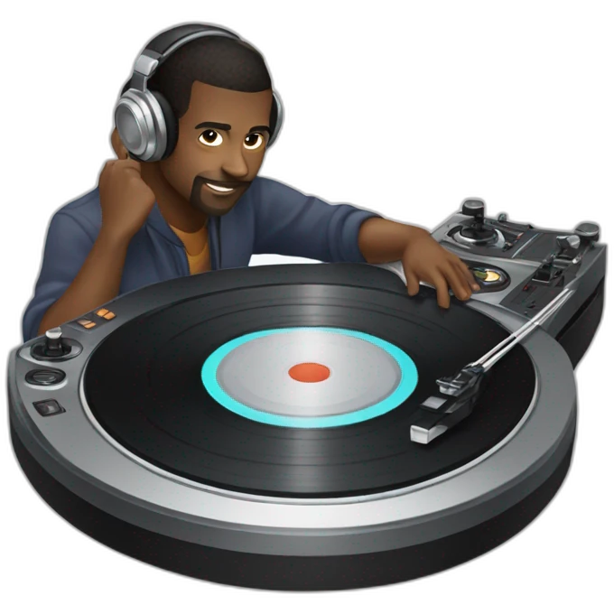 dj turntables emoji