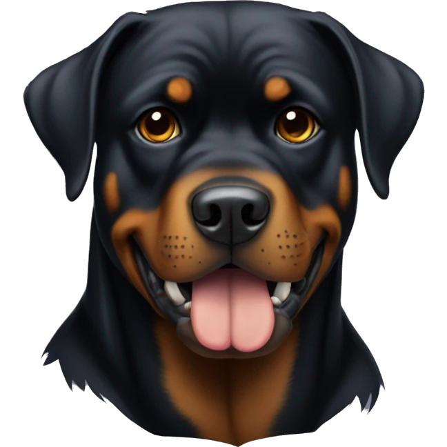gangster rottweiler emoji