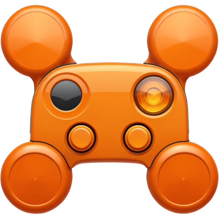 Quad couleur orange emoji