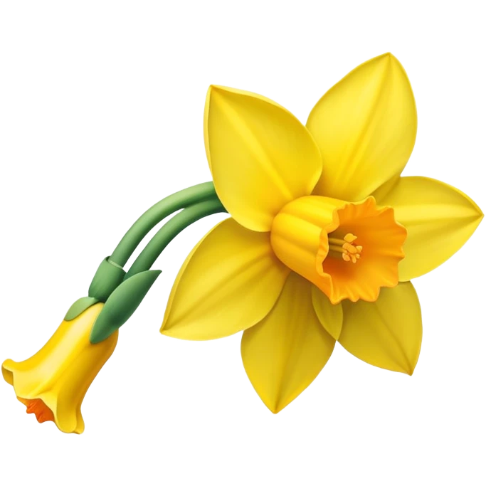 Daffodil emoji