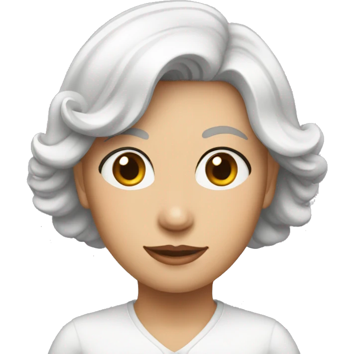 GRANDMOTRHER WHITE emoji