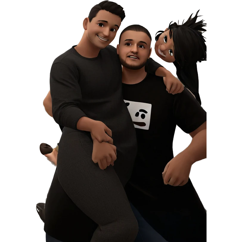 smiling girl with dark-haired boy emoji