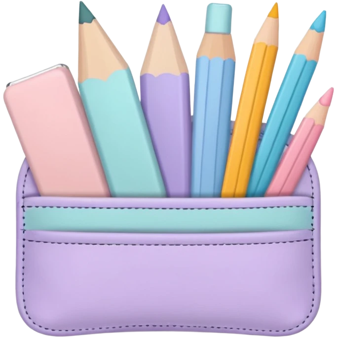 aesthetic school supplies cottage core emoji