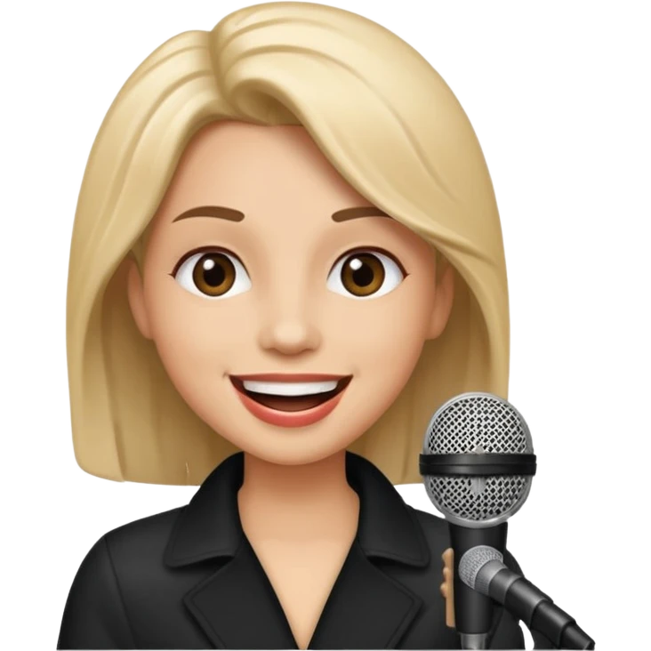 singer emoji