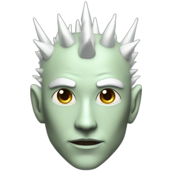 Cyborg robot elf long spiky ears emoji