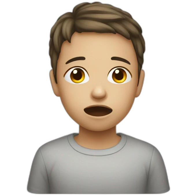 Enfant qui pleure  emoji