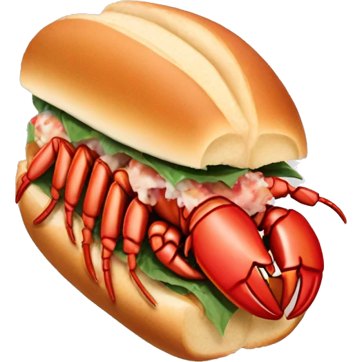 Lobster roll emoji