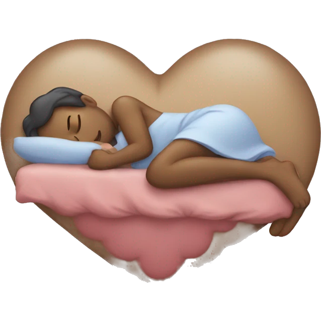 Sleeping heart emoji