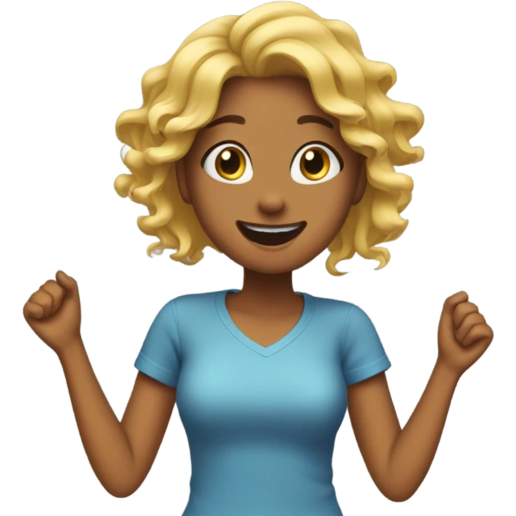 Girl flipping hair  emoji