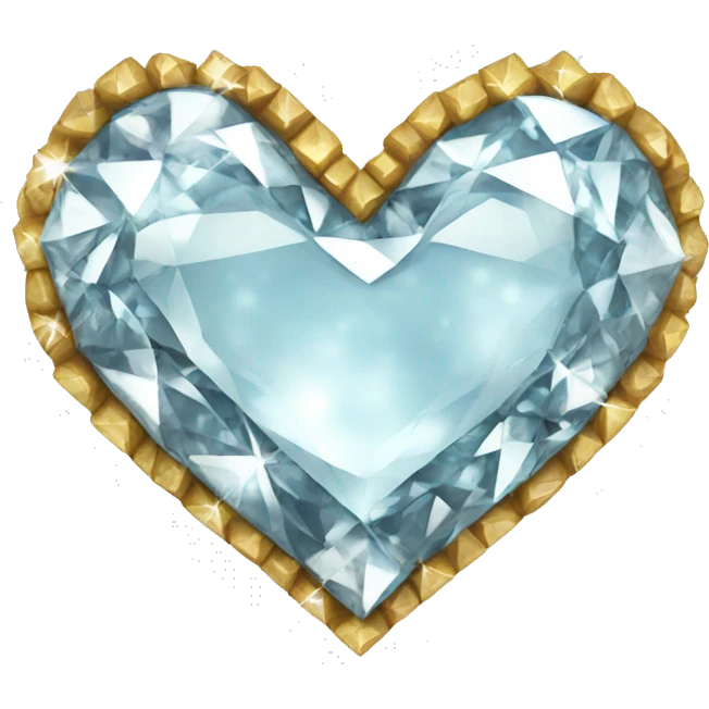Heart with diamonds  emoji