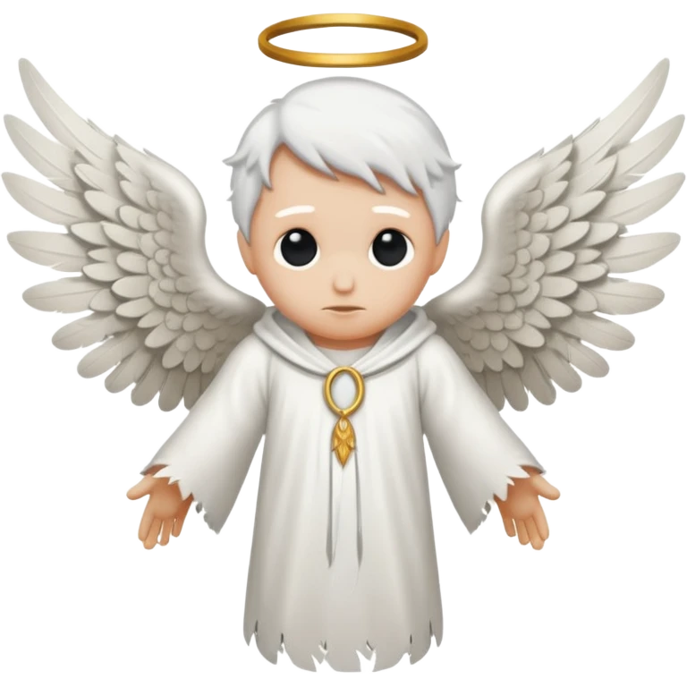 Headless angel emoji
