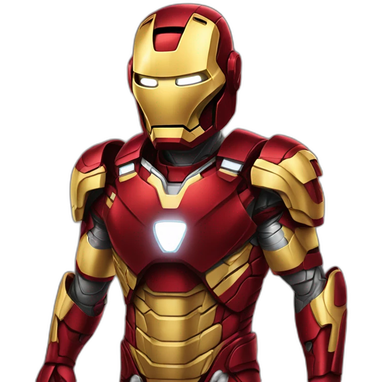Dhoni as ironman emoji