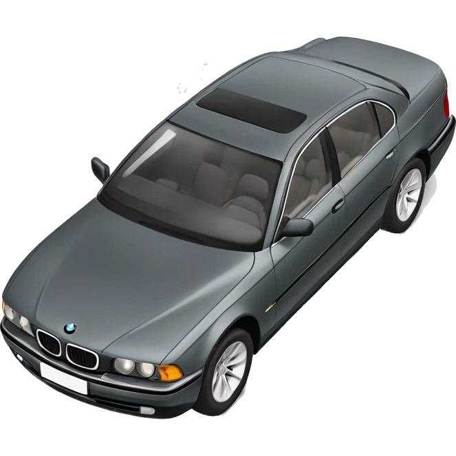 1999 bmw 740iL car emoji