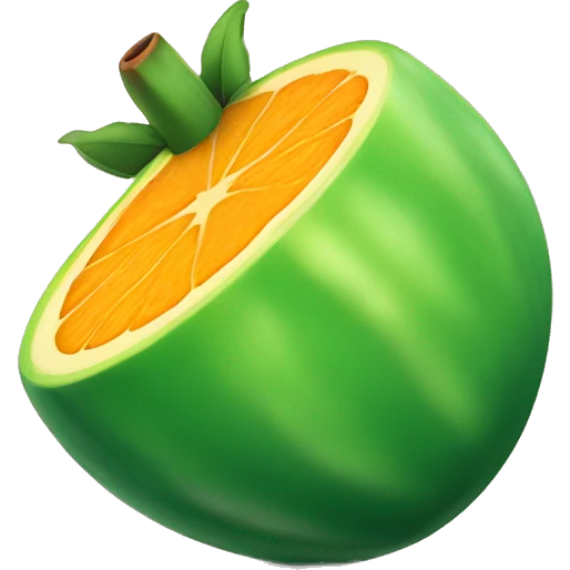 Jaffa fruit logo emoji